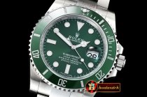 Rolex Submariner 116610LV 904L SS/SS Green V8 Noob SA3135