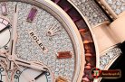 Rolex Daytona 116595 RBOW RG/RG Diams BP A7750 4130 Mod