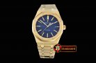 Replica Audemars Piguet Royal Oak 15400 YG/YG Blue JF MY9015 Mod