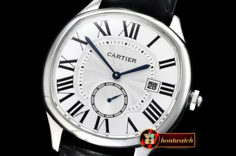 Cartier DRIVE DE CARTIER SS/LE White TF Asia 23J Mod