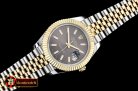Rolex Datejust II DJ2 41mm Jub Flt YG/SS D.Grey Stick BP Swiss 2