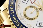 Rolex YachtMaster 116688 Blue YG/YG White BP Asia 7750 Mod