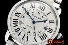 Cartier Ronde Louis Cartier Date SS/SS White ZF Miyota 9015