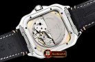 Cartier Santos De Cartier 2018 40mm SS/LE (Tan) Wht MY9015