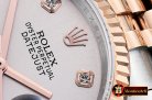 Rolex Datejust DJ 36mm Jub Flt RG/SS Light Grey Diam BP A3135 Mo