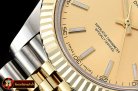 Rolex Datejust II 41mm Jub Flt Wrap YG/SS Gold Stick BP A2836