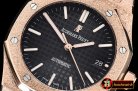 Audemars Piguet AP Royal Oak 37mm Frosted RG/RG Black JHF MY9015