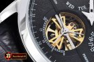 JAEGER LE COULTRE Master Complications Tourbillon SS/LE Black As