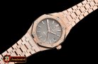 Audemars Piguet AP Royal Oak 37mm Frosted RG/RG Grey JHF MY9015