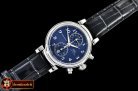 IWC Da Vinci Chrono Laureus Ed SS/LE Blue YLF Asia 7750