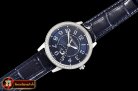 JAEGER LE COULTRE Master Ultra Thin Moon Ladies SS/LE Blue ZF MY9015 Mod