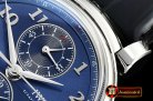 IWC Da Vinci Chrono Laureus Ed SS/LE Blue YLF Asia 7750