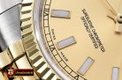 Rolex Datejust Man DJ 36mm Jub Flt YG/SS Gold Sticks BP A3135 Mo