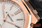 Audemars Piguet Royal Oak 15400 RG/LE White OMF MY9015 Mod 3120