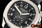 Patek Philippe Aquanaut Chronograph 5968A SS/RU (Blk) Blk/Gr YLF A7750
