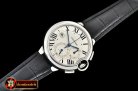 Cartier Balon Bleu Chronograph 47mm SS/LE White ZF Asia 7750