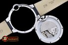 Cartier Balon Bleu Mens Diams Bez SS/LE White Miyota