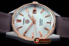 TAG0262D - Carrera Calibre 5 Automatic RG/LE White A-2824