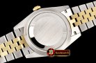 Rolex DateJust 36mm Jub Flt YG/SS White/Stick BP A2813