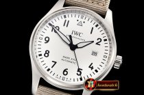 IWC Mark XVIII IWC327012 SS/NY White M+F Asia 2892
