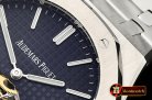 Audemars Piguet Royal Oak Extra Thin Tourb SS/SS Blue JF Flying Tourb