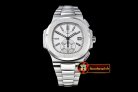 PP0200B - 5980 Nautilis Chrono SS/SS White BP A-7750