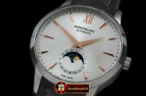 MB057A - Star Calendar Moonphase SS/LE White M-9105