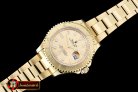Replica Rolex YachtMaster Mens YG/YG Gold BP Asia 2836 Mod3135