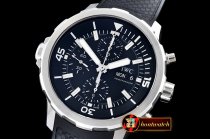 IWC0334B - AquaTimer Chronograph SS/RU Black V6F Asia 7750
