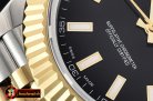 Rolex Datejust II DJ2 41mm Jub Flt YG/SS Black Stick BP Swiss 28
