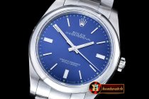 Rolex Oyster Pert. 39mm 114300 SS/SS Blue JF A3132 Mod