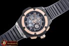 Hublot King Power Unico 48mm RG/PVD/RU Skeletonal Asia 7750