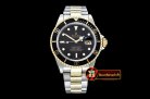 Rolex Submariner 16613 YG/SS Black BP Ult A3135 Mod