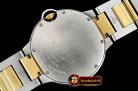 Cartier Balon Bleu Unisex 36mm YG/SS Wht BVF Jap NH05