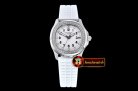 Patak Philippe Aquanaut Midsize 5069A Diams SS/RU White MY9015 Mod