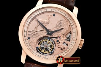 Vach. Constantine Legend Chinese Zodiac Tourbillon RG/LE Goat Tourb