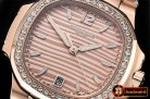 Patek Philippe Nautilus 33mm Diam RG/RG Rose Gold PF Miyota 9015