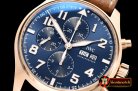 IWC Pilot Chrono "Le Petit" 377721 RG/LE Blue ZF A7750