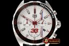 Tag Heuer Tag F1 Aston Martin "33" SS/RU Blk (Blk) White VK Qtz