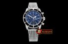 Breitling SuperOcean Heritage II Chronograph SS/SS Blue ANF A7750