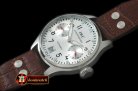 IWC0252A - Big Pilot 7 Days SS/LE White A-52010