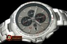 TAG0284D - Carrera 16 Senna Ed Chrono SS/SS Grey OS20 Qtz