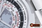 VACH. CONSTANTINE 2016 Overseas World Time 7700V SS/SS Silv MY82