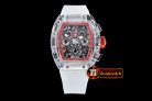 RM082J - RM011 Felipe Messa Big Date Sapphire Limited Red A-7750