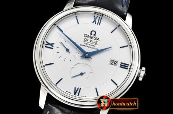 Omega De Ville Prestige Power Reserve SS/SS Wht/B TWF A2824