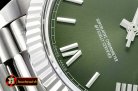 Rolex DayDate 228206 SS/SS Green Roman BP A3255 Mod