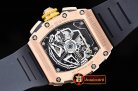 Richard Mille RM011-03 New Gen Flyback RG/VRU Black A7750 Mod