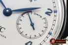 IWC Portugieser Annual Cal IW503502 SS/LE Wht/Bl ZF A52850