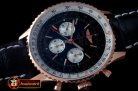 BSW0286B - Navitimer GMT RG/LE Black A-7750