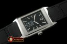 JL079G - Reverso Classique SS/LE Black Num/Stk Jap Qtz